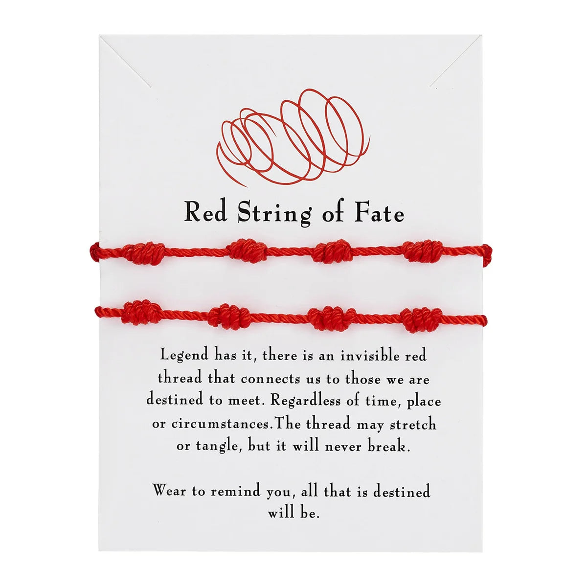 7 Knots Red Black String Bracelets For Women Men Lucky Amulet Heart Handmade Rope Bracelets Friendship Couple Wristband Jewelry